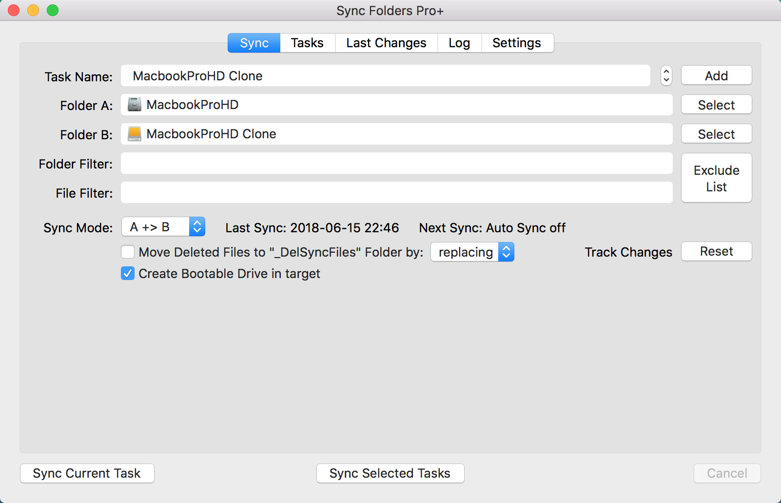 Creates a bootable clone of your hard drive.